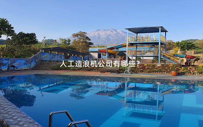 人工造浪機(jī)公司有哪些？